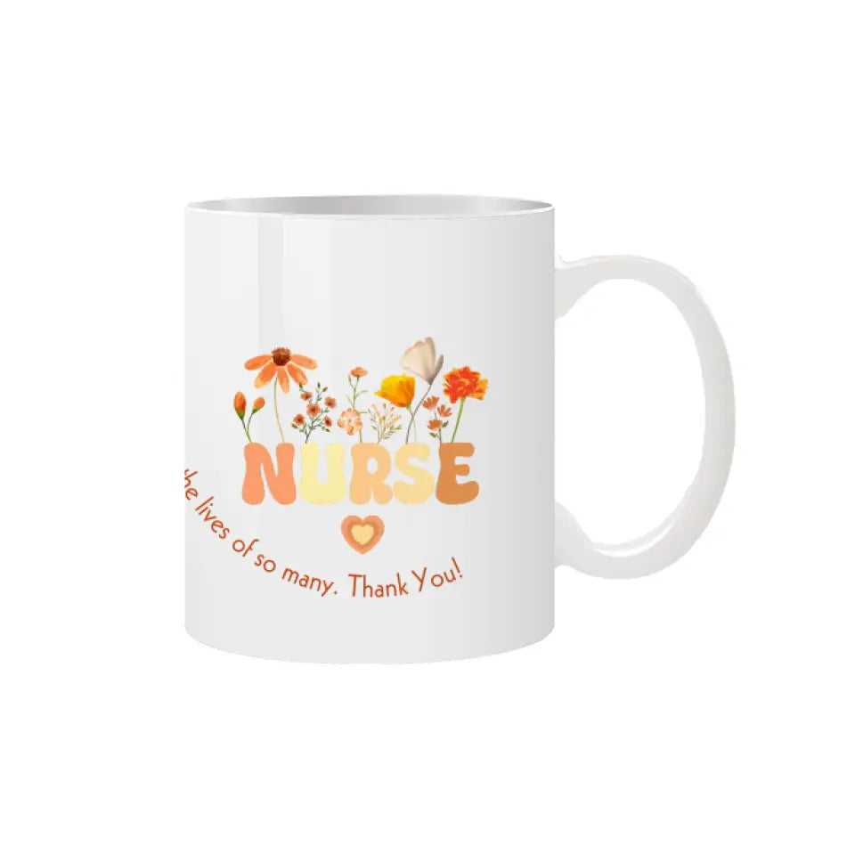 Personalised Nurse Mug - Beautiful Quote