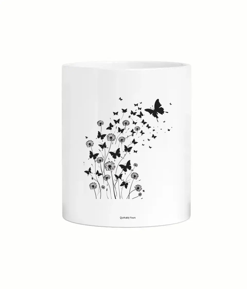 50 60 70... Milestone Number Birthday Mug with flowers