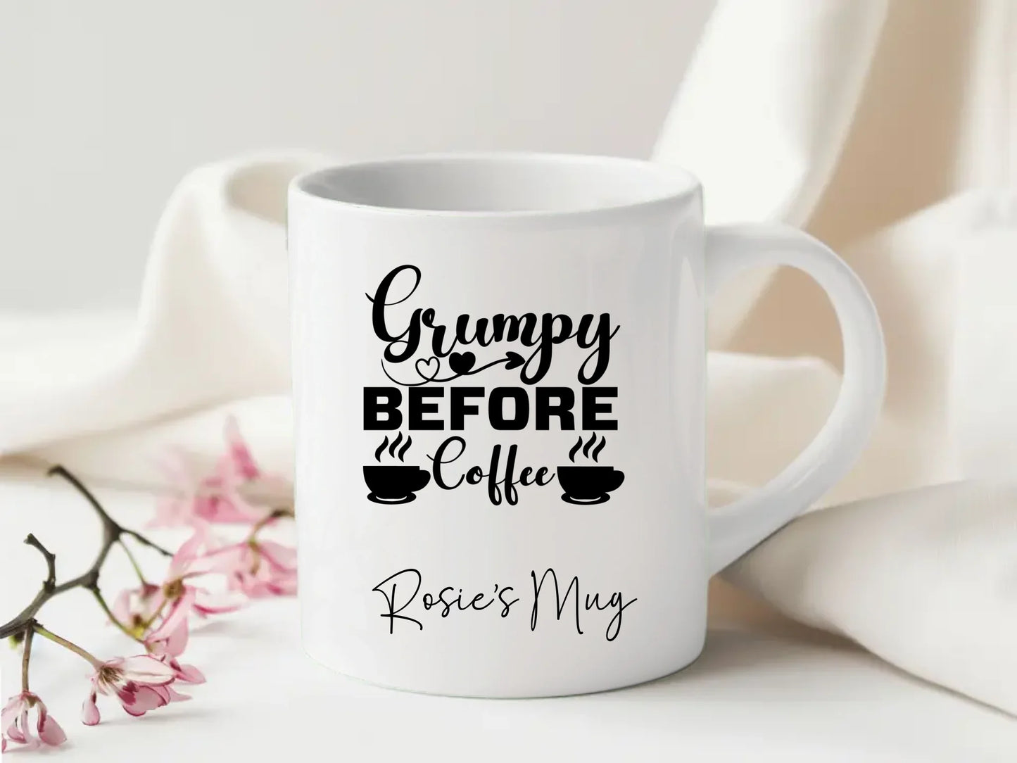Grump Before Coffee Peronalised Mug