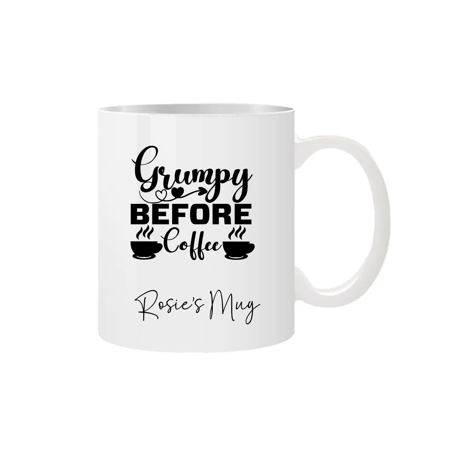 Grump Before Coffee Peronalised Mug