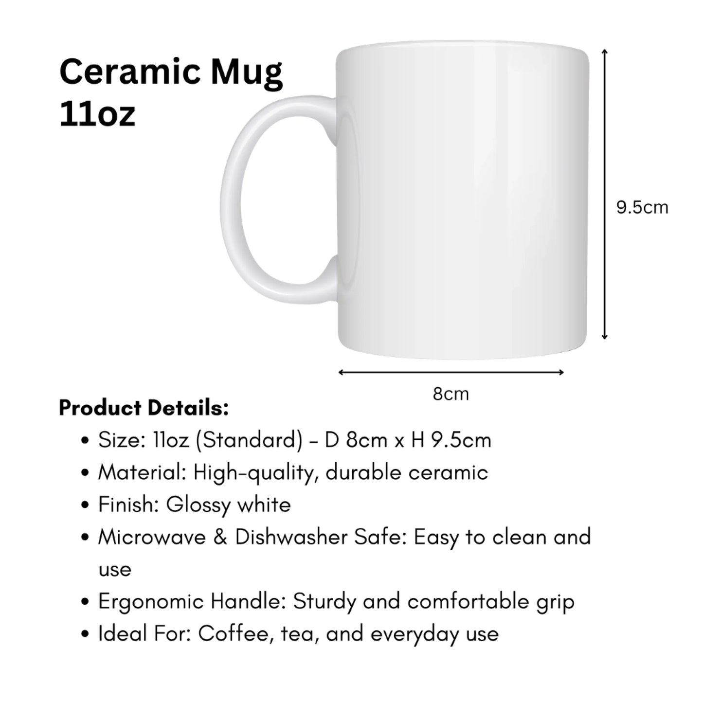 Product info 11oz ceramic