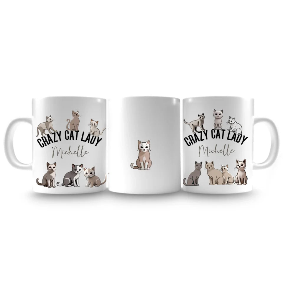 Cat Lady Mug for Birthdays