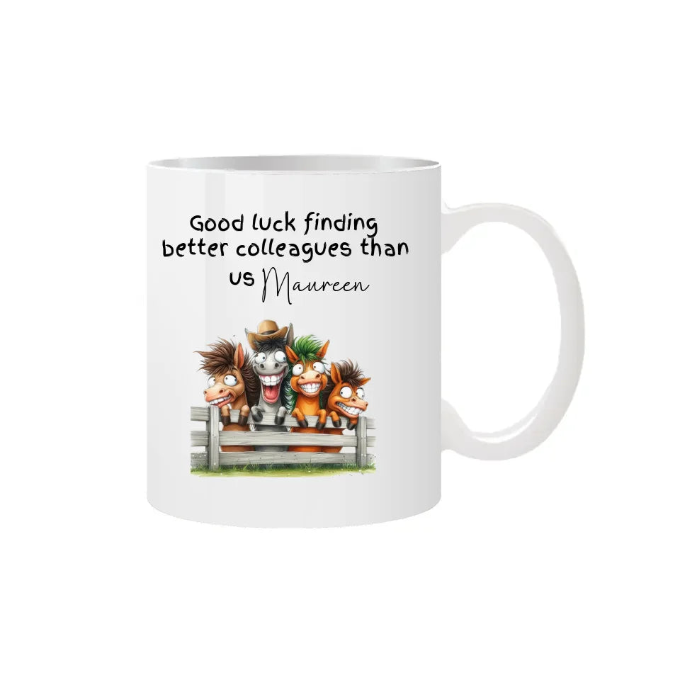 Retirement mug funny gift for colleagues