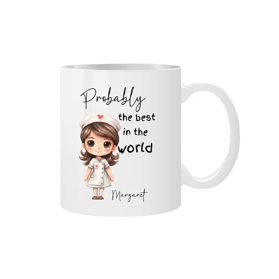 Gift for female nurses with custom name