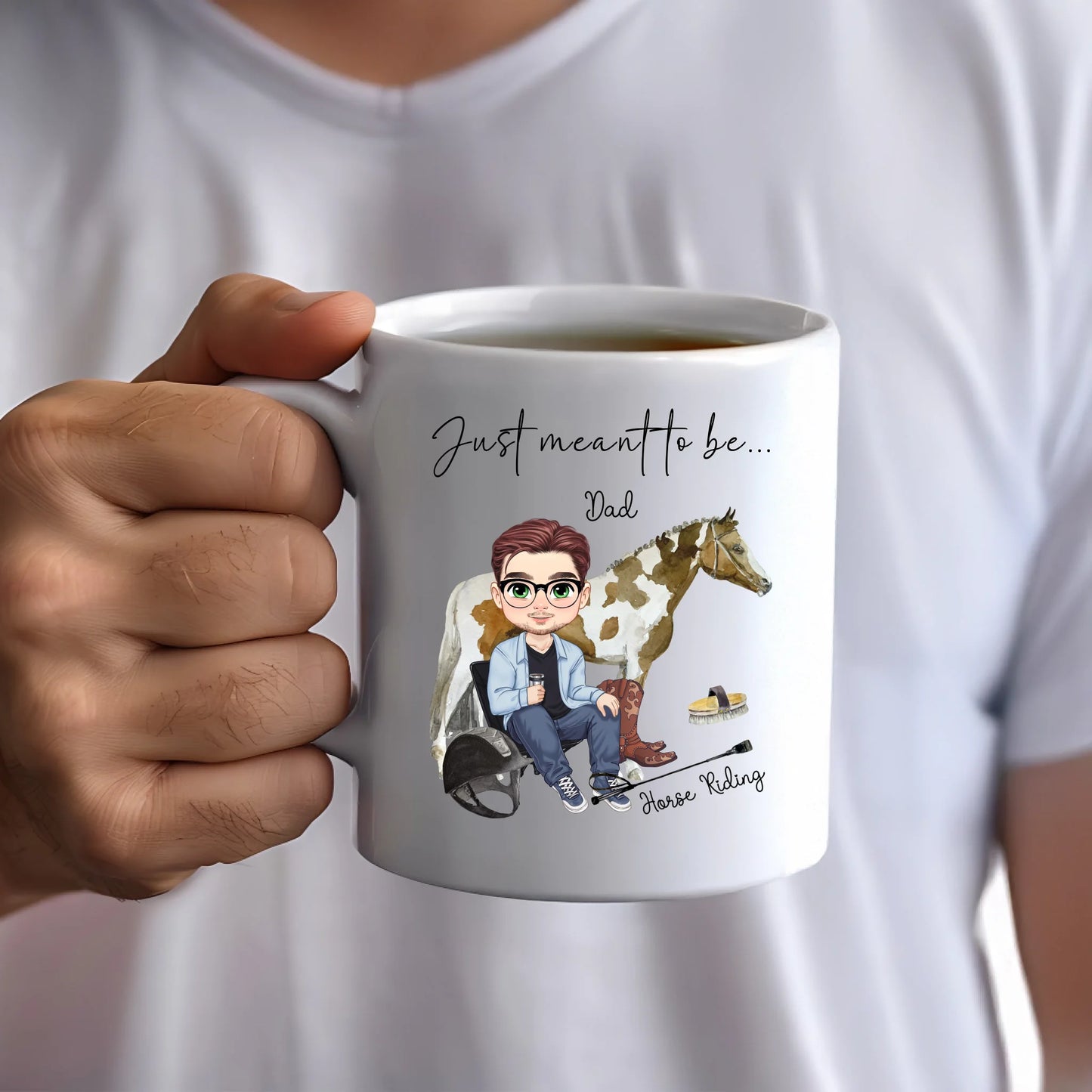 Stable themed personalised mug