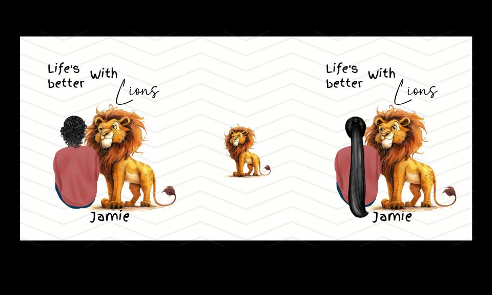 Lion coffee mug custom gift