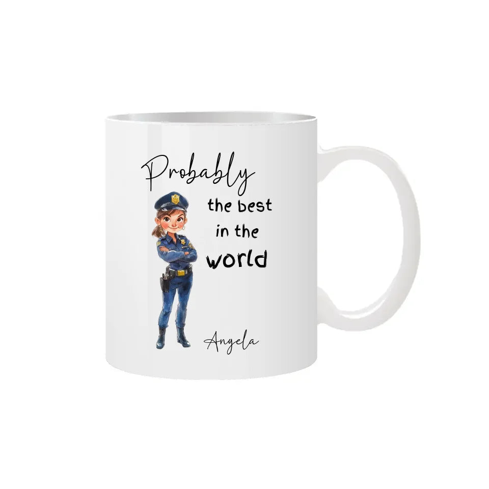 Mug for women in law enforcement