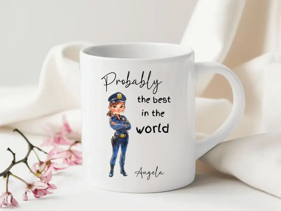 Mug for female police officers
