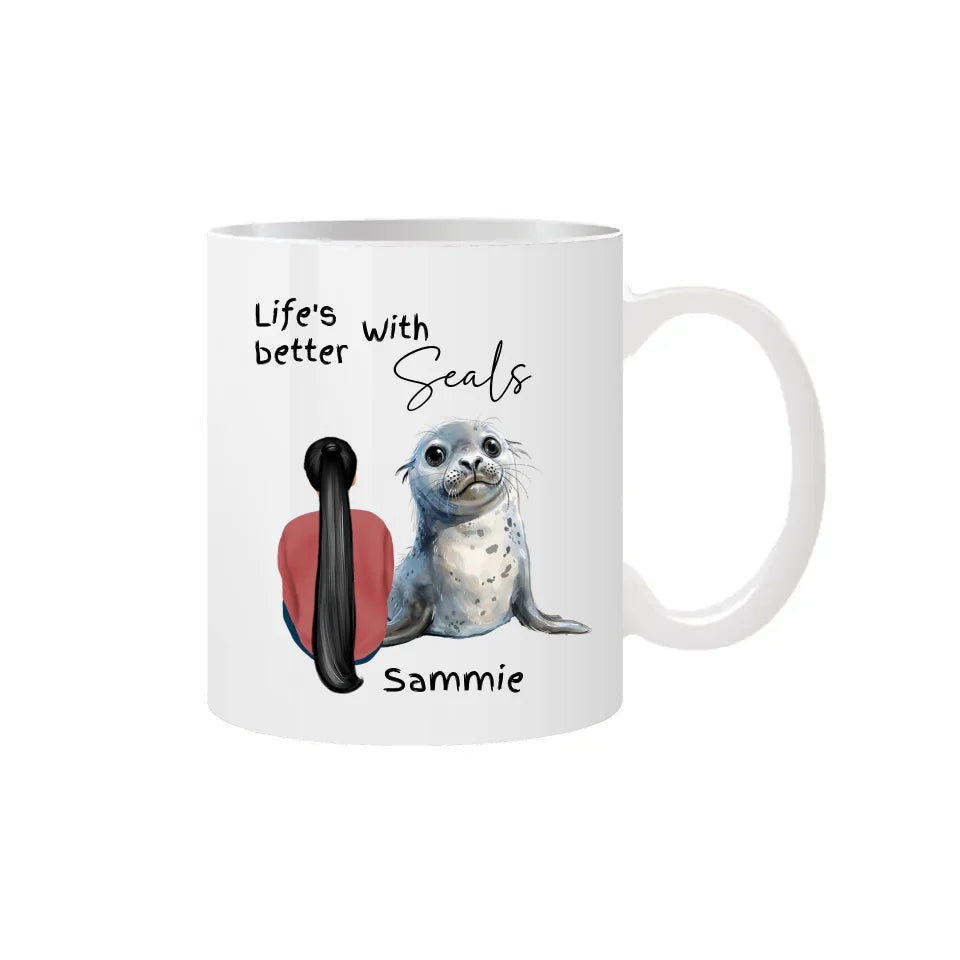 Seal lover’s gift mug