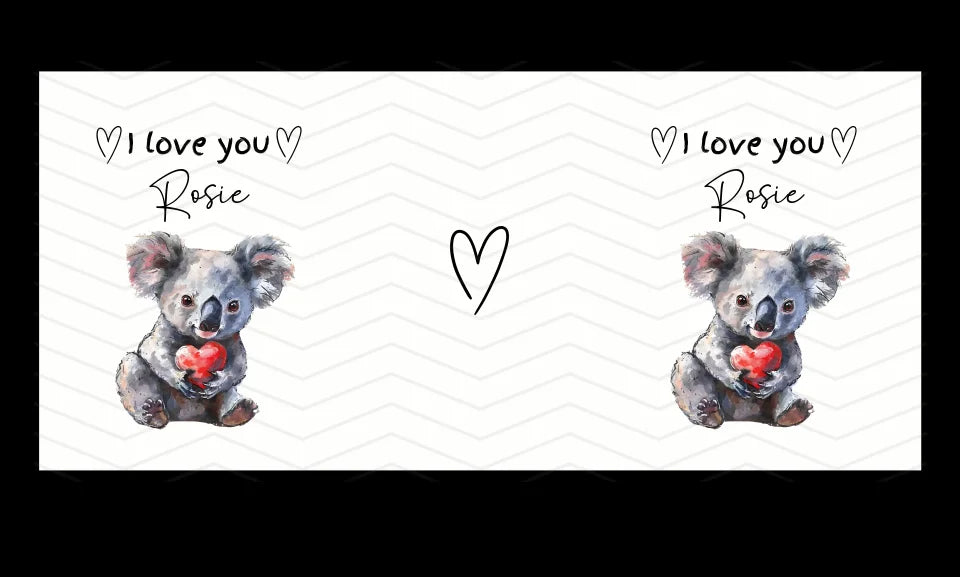super cute animal and i love you mug personalised