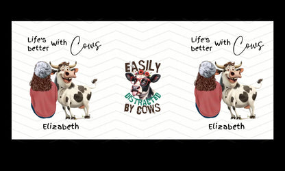Moo-themed mug for cow fans