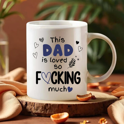 cheeky daddy gift mug with custom message