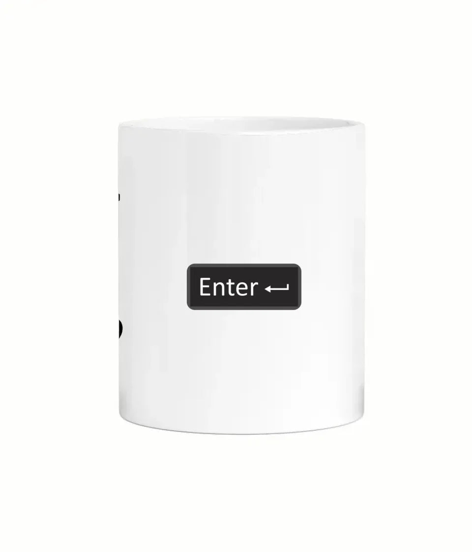 geeky coffee mug with name