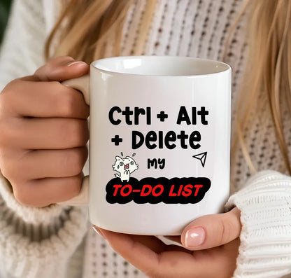 Ctrl Alt Del coffee mug