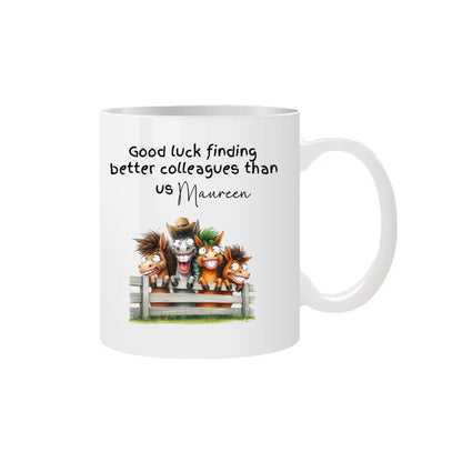 Retirement mug funny gift for colleagues