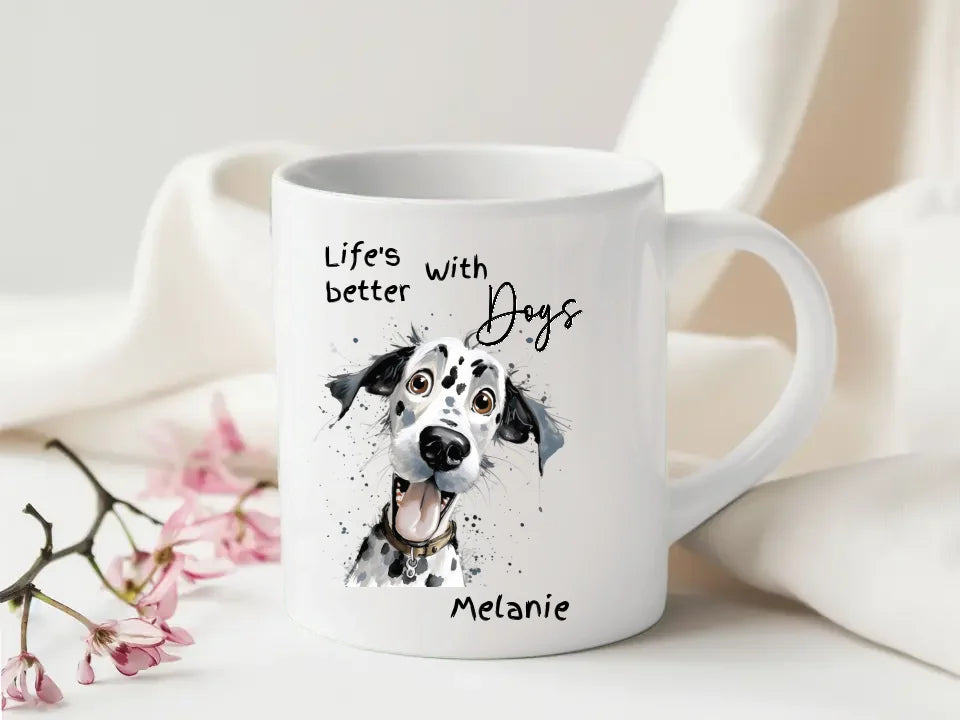 Dog breed mug
