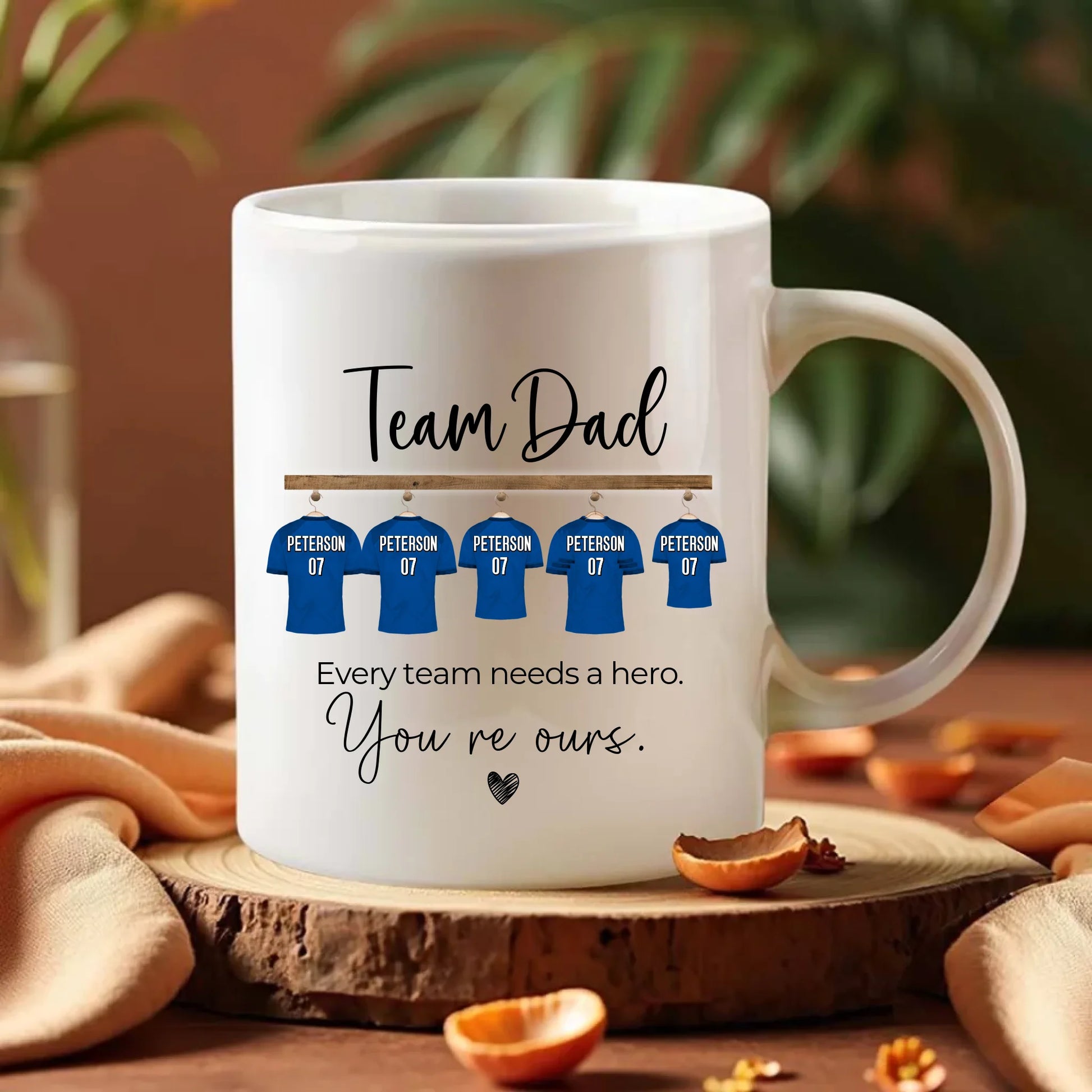 Grandad football mug personalised