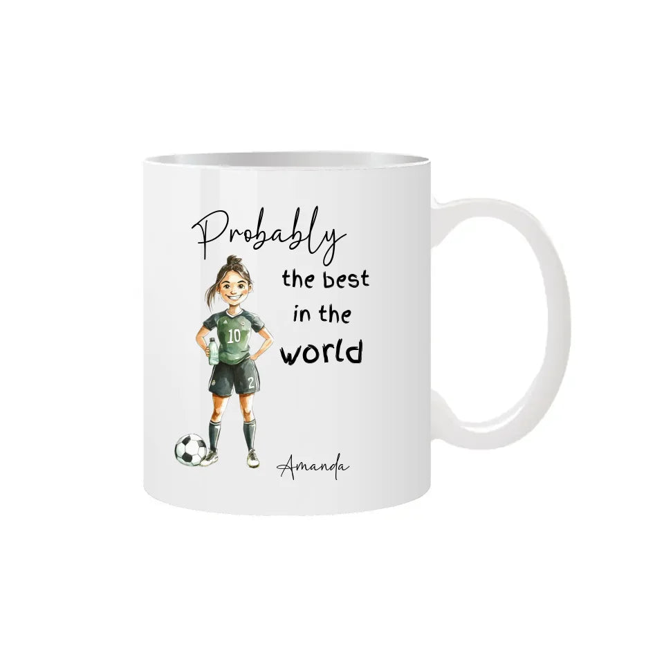 mug for female footballers