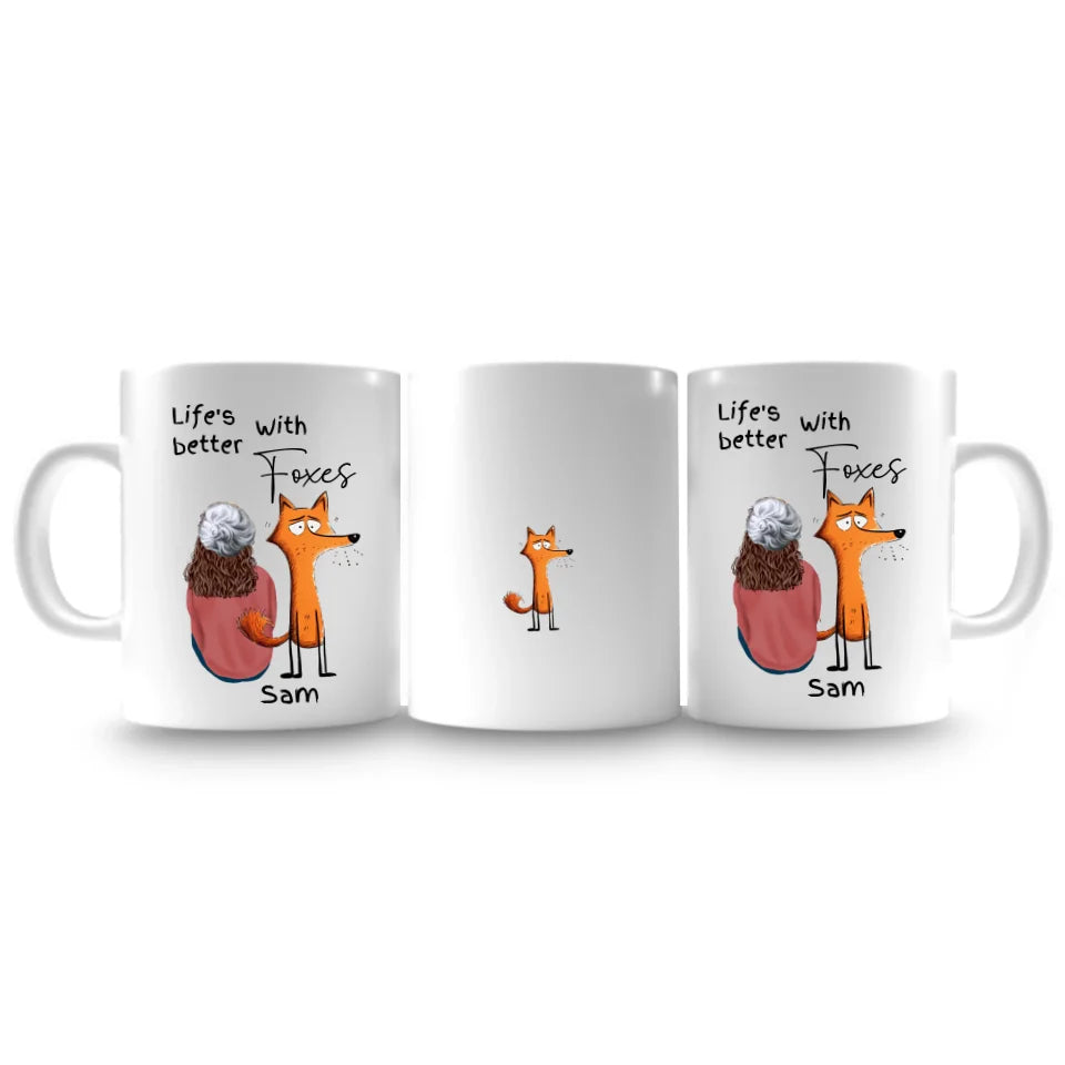 Fox-themed kitchenware