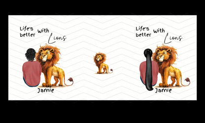 Lion coffee mug custom gift