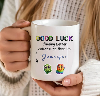 Personalised Good Luck Mug