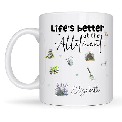 Life’s Better at the Allotment Mug