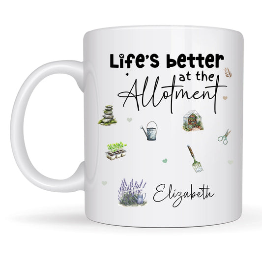 Life’s Better at the Allotment Mug