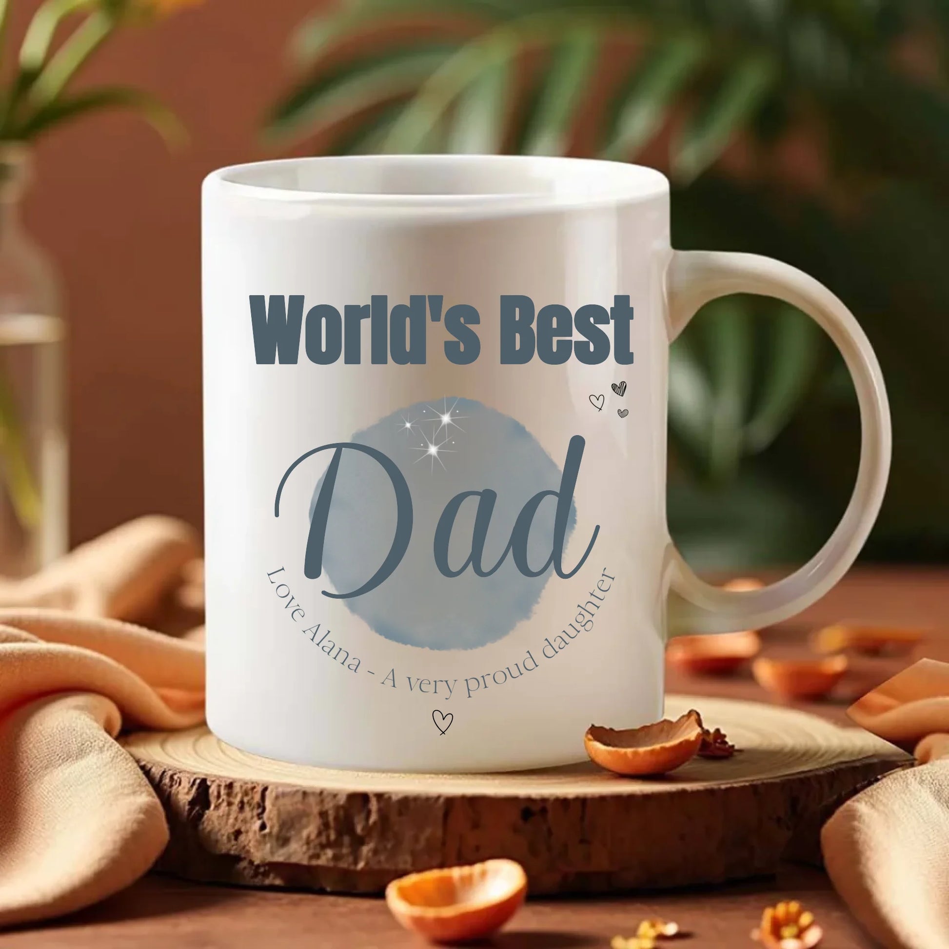 Custom Gift for Pops with Heart Design