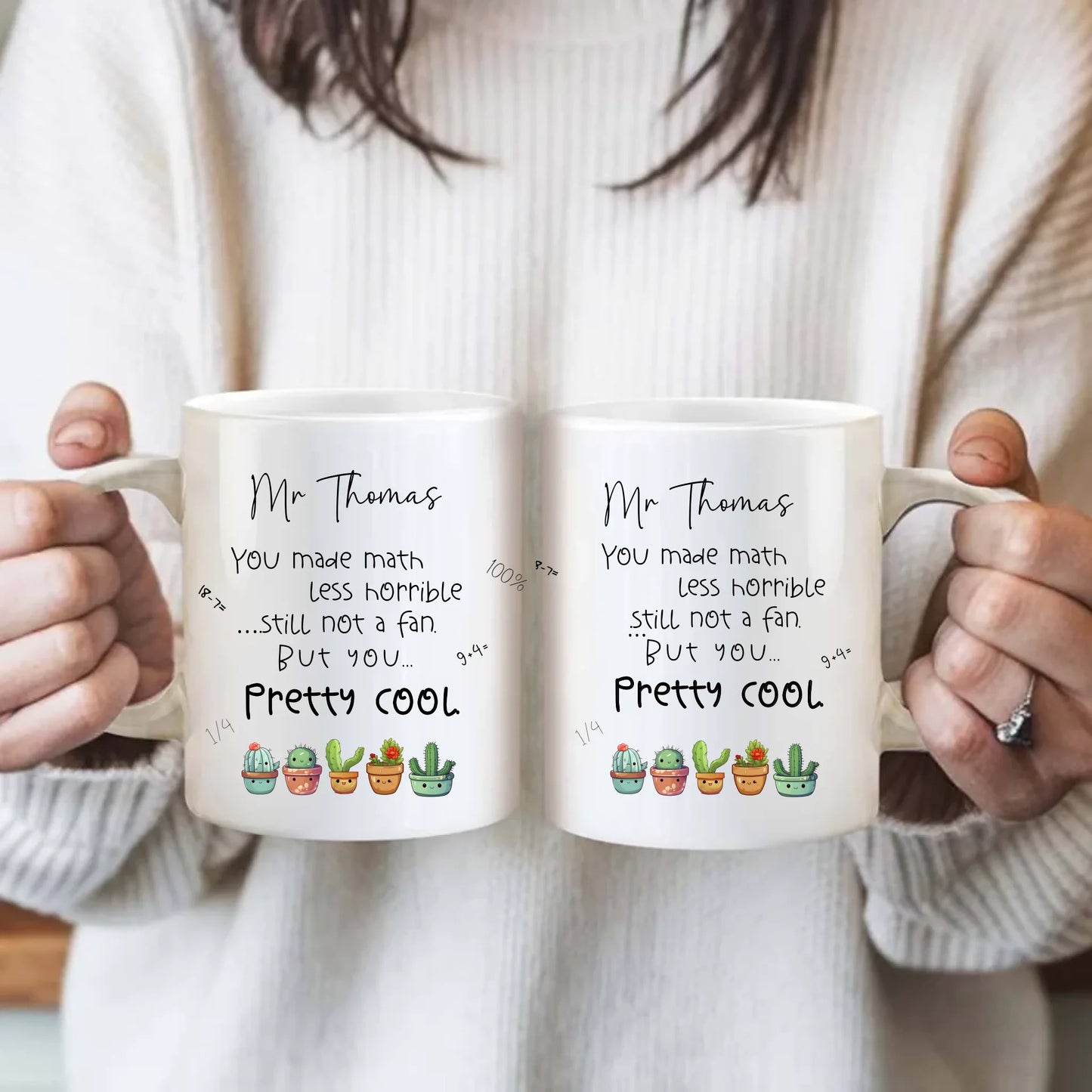 Cool math tutor coffee mug