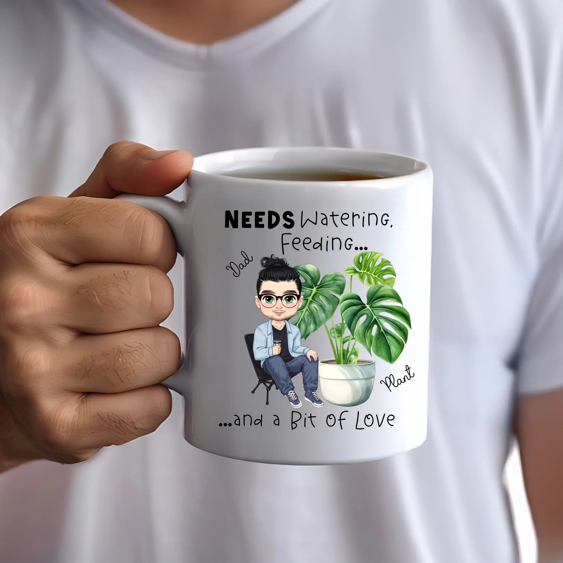 Unique personalised mug for Father’s Day or birthdays