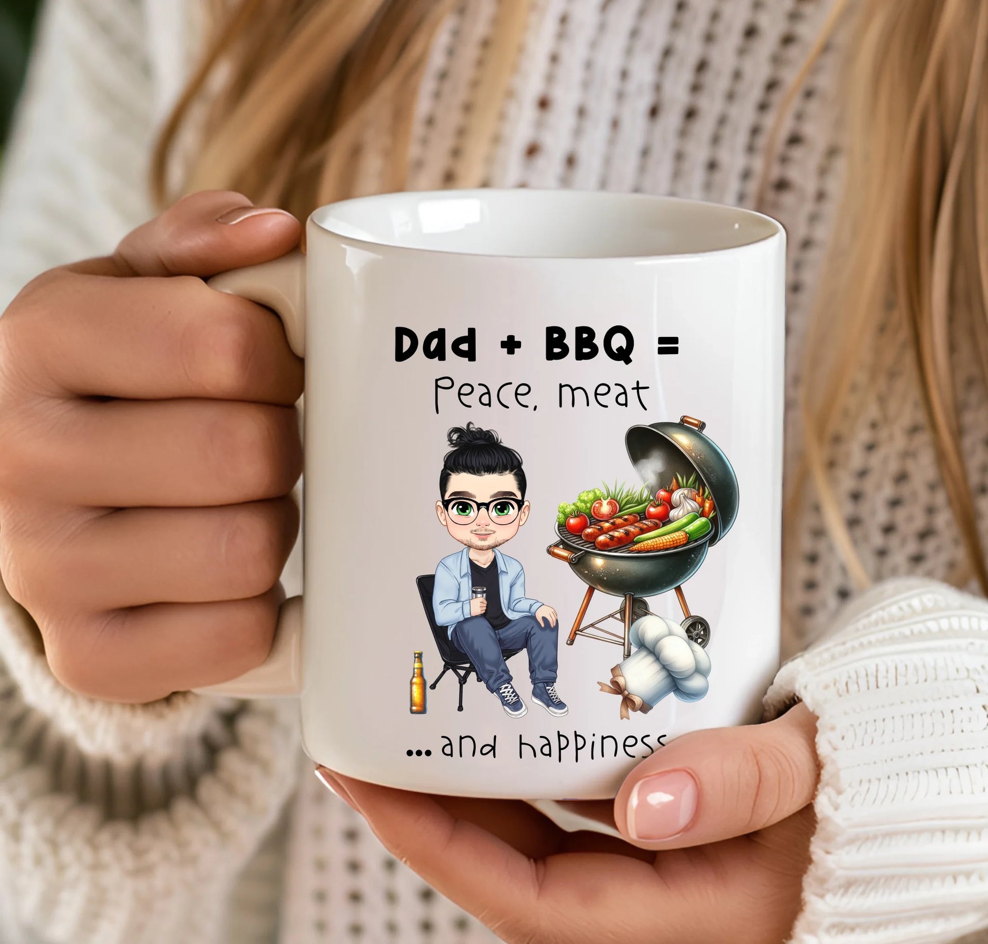 Quirky dad barbecue present