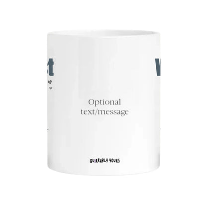 Personalised Daddy Mug with Message