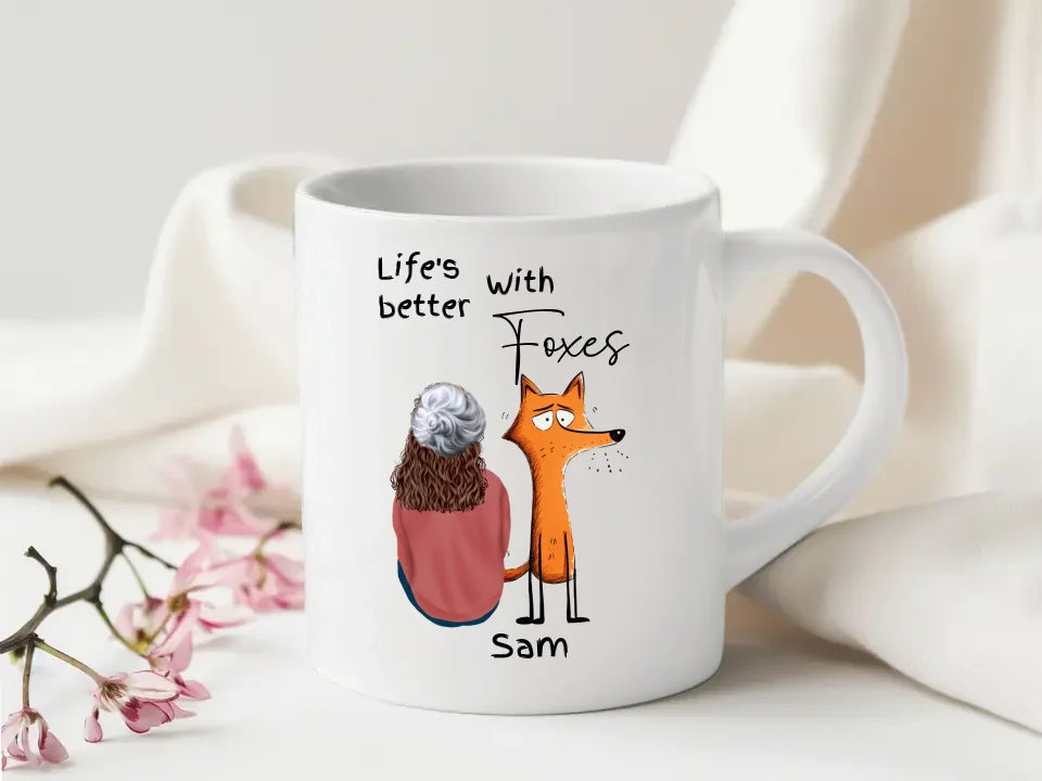 Quirky animal mug gift