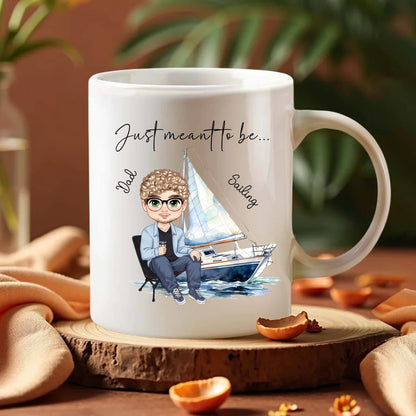 Dad sailing mug