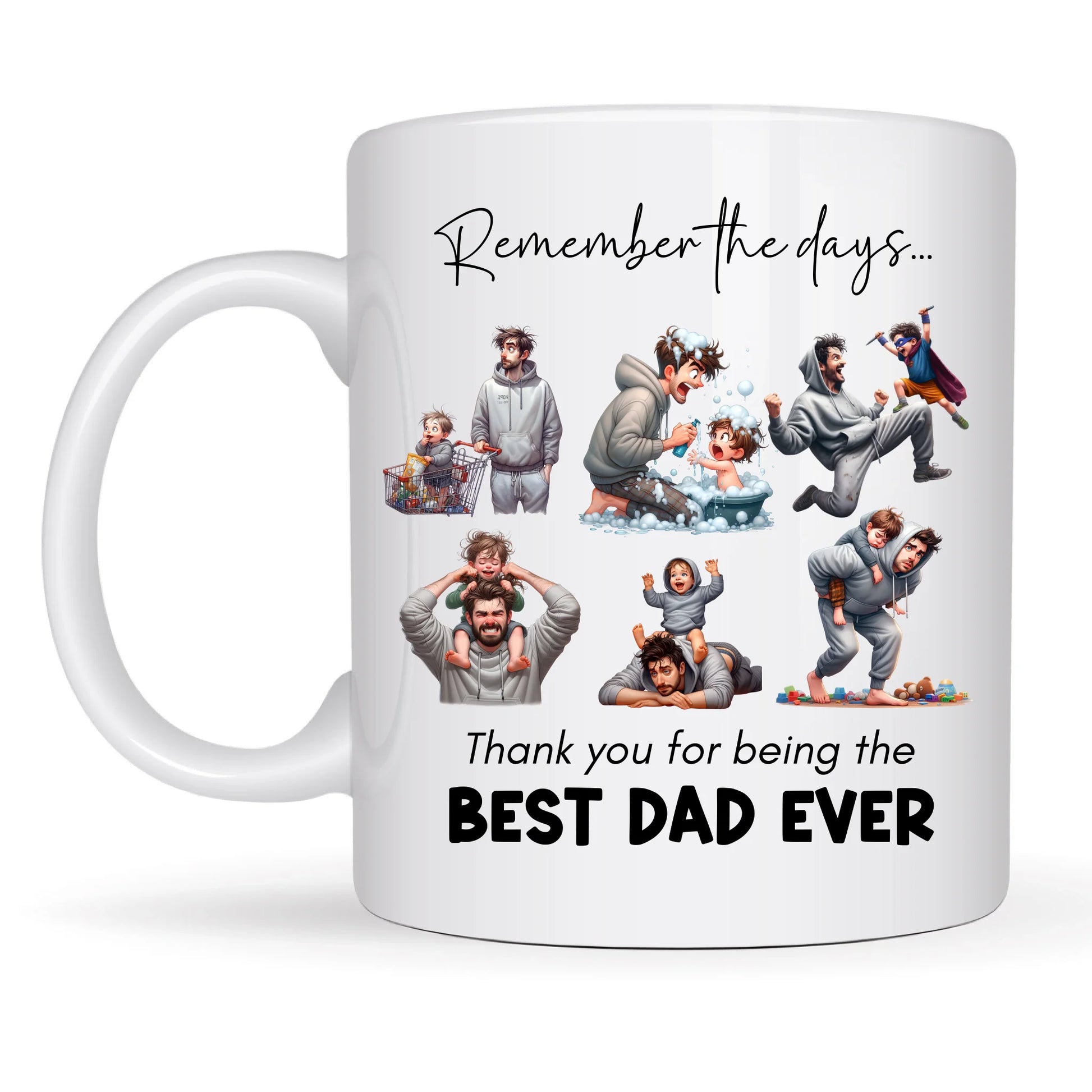 Funny Father and Son Moments Mug