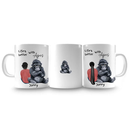 Quirky animal-themed mug